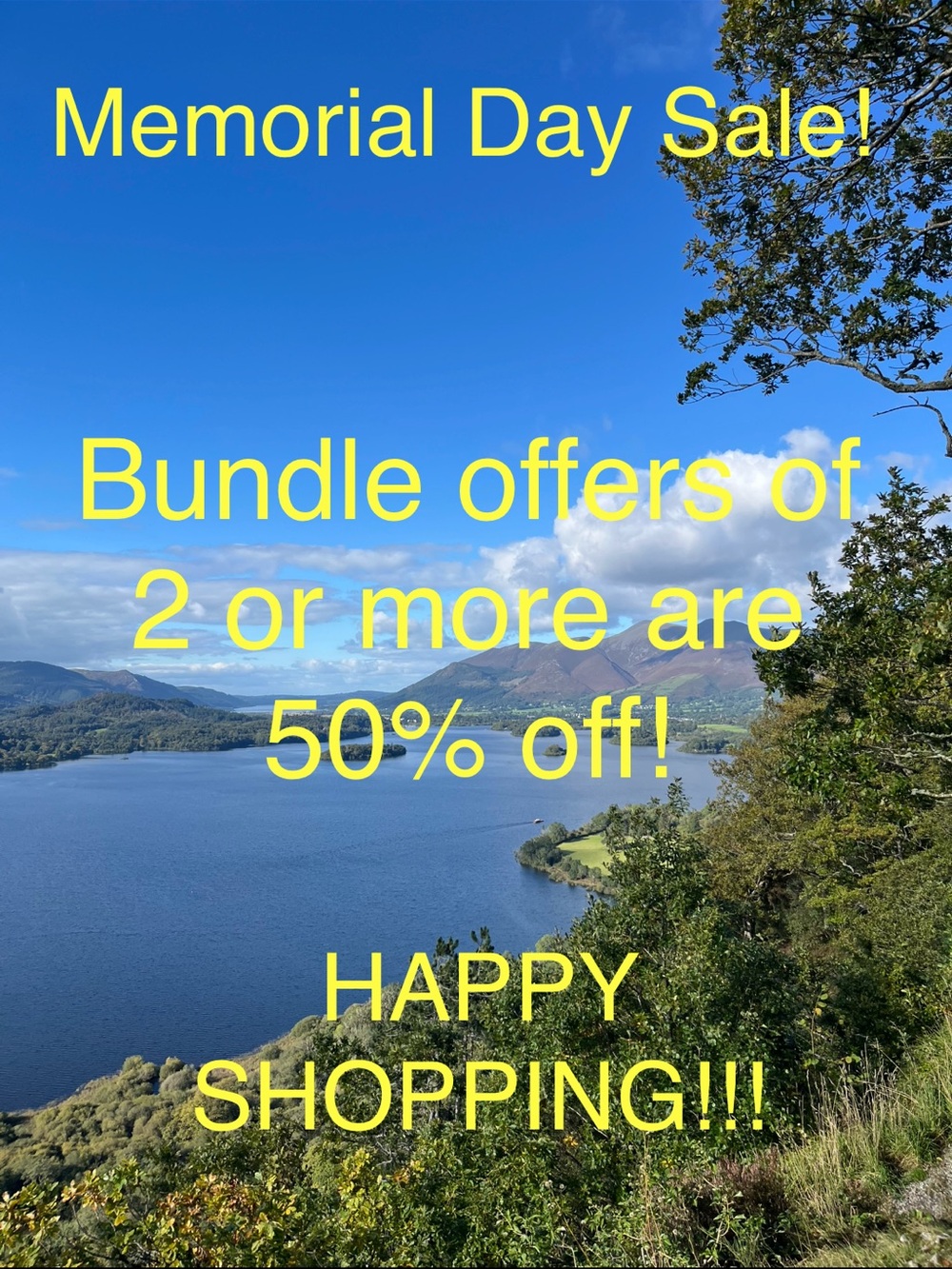 Memorial Day Sale